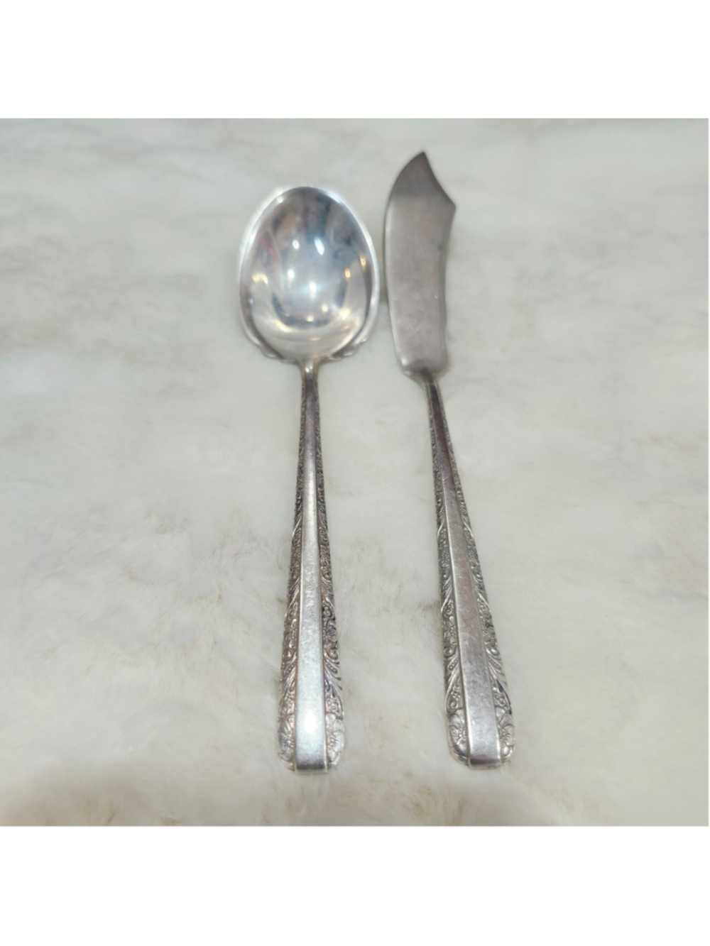 Towle Candlelight 1934 Sterling Silver Teaspoon & knife